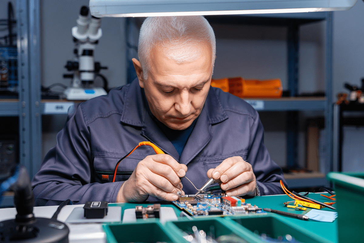 Процесс ремонта техники Juki в juki-servis